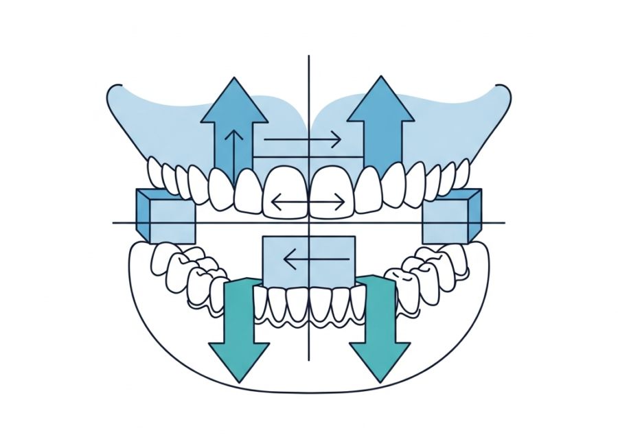 Orthognathic surgery treatment visual