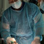 Specialist surgery in progress